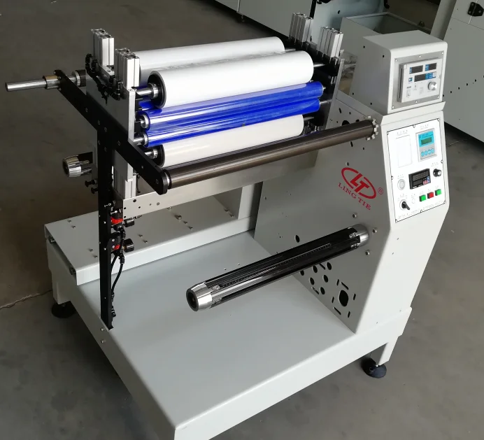 Rewinding Machine with Cutting Function and Control Panel