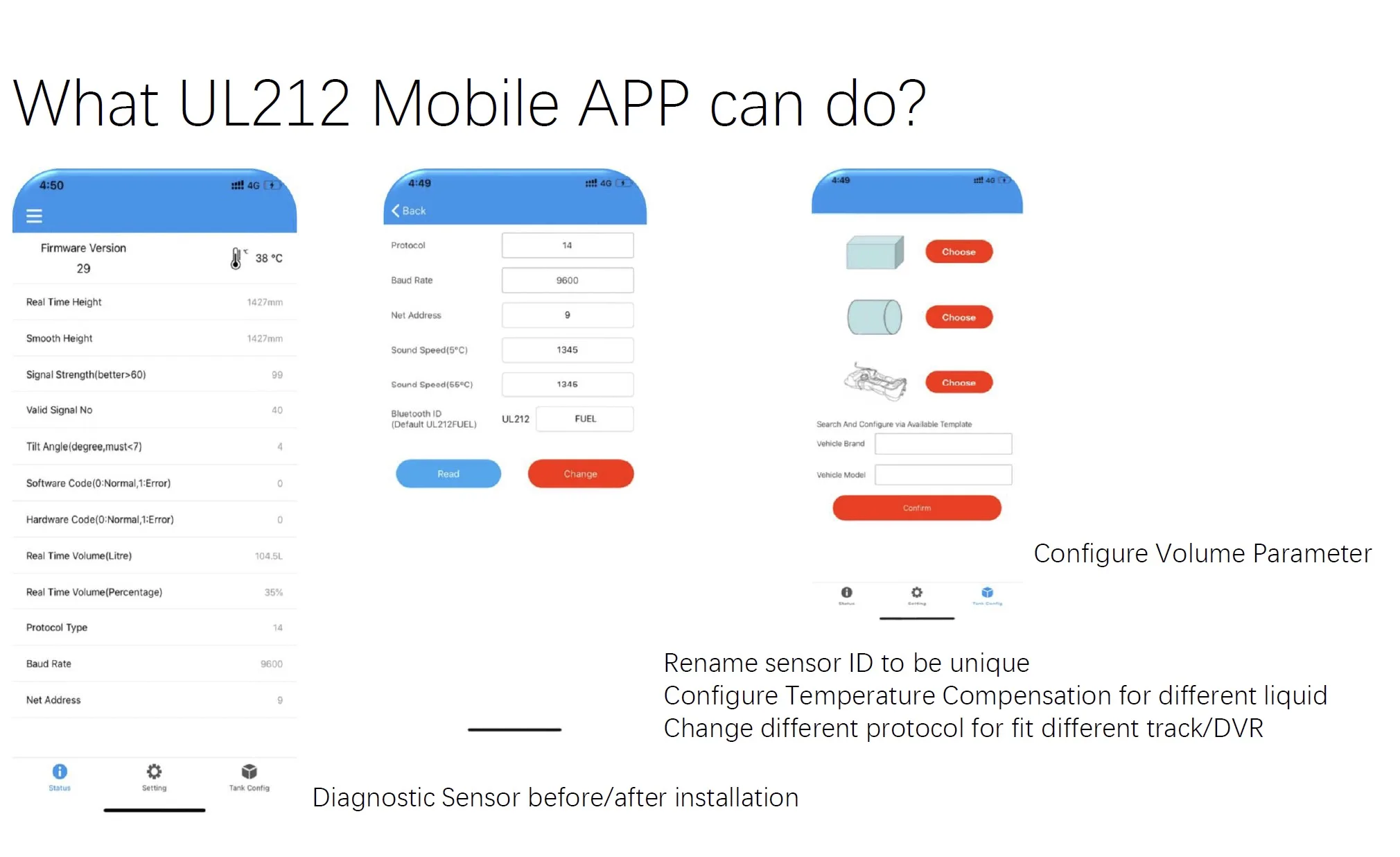 Ультразвуковой датчик уровня топлива и жидкости