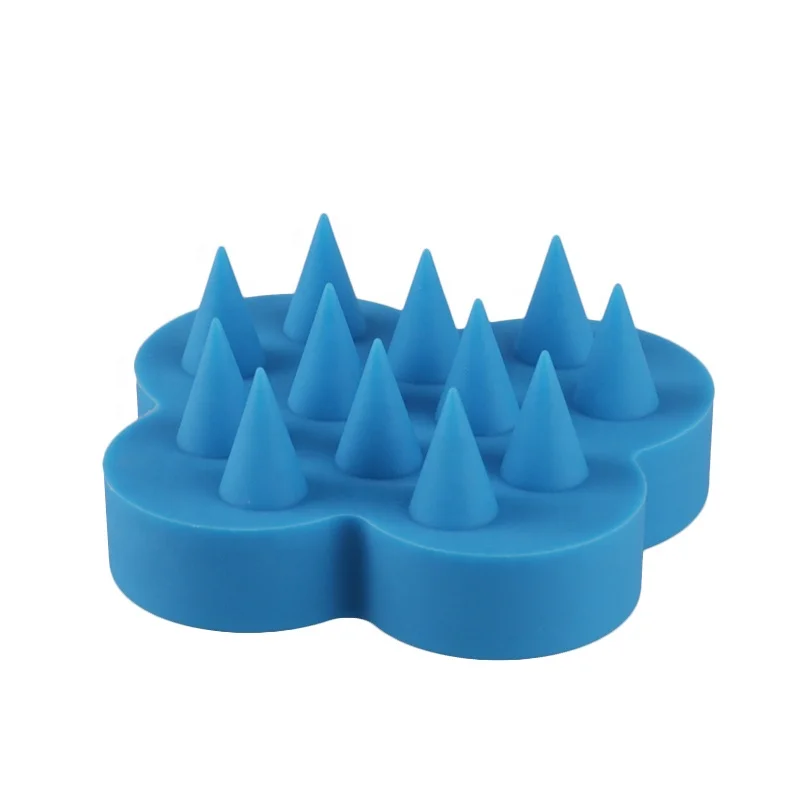 Butterfly Shape Bathroom Washroom Hair Massage Brush Stimulating Scalp