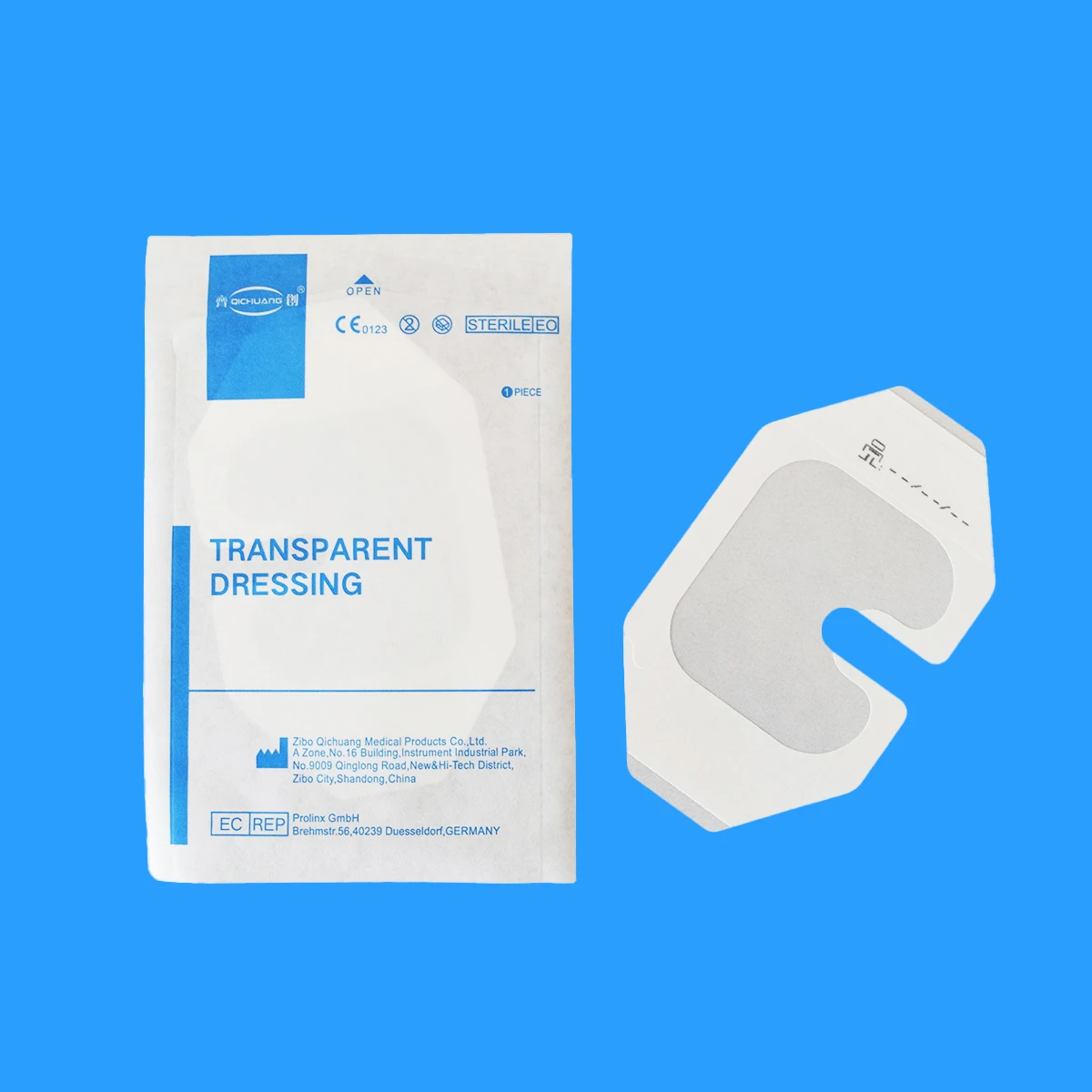 Transparent Film wound dressing for IV catheter fixing 6*7cm with U port waterproof and breathable Box of 100 Wholesale