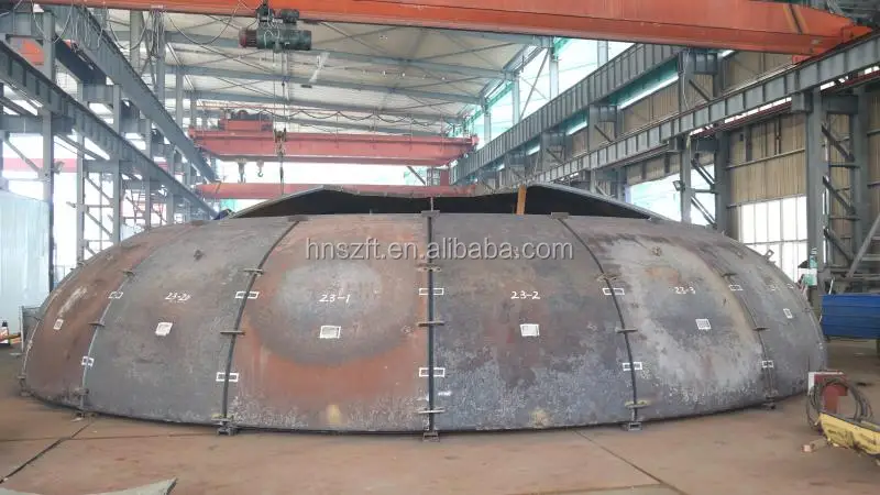 Pressure Vessel and Tank Heads Hemispherical Heads Stress Relieving and Blasting after Cold Forming