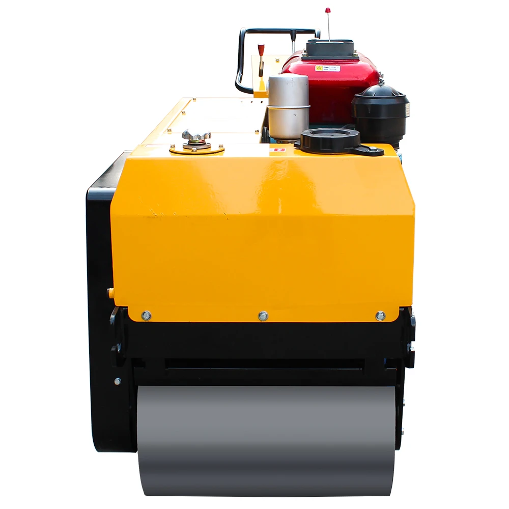 Double steel wheel drive vibrating 550 kg diesel powered road roller