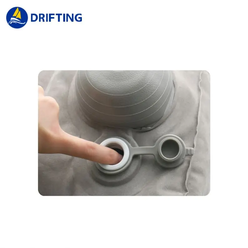 
Valve Design Prevents The Air From Escaping Convenient Storage Stuffed Foot Rest Pillow 