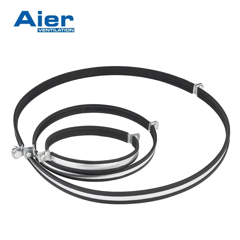 Rubber Lined Split Clamps, Duct Suspension Clamps