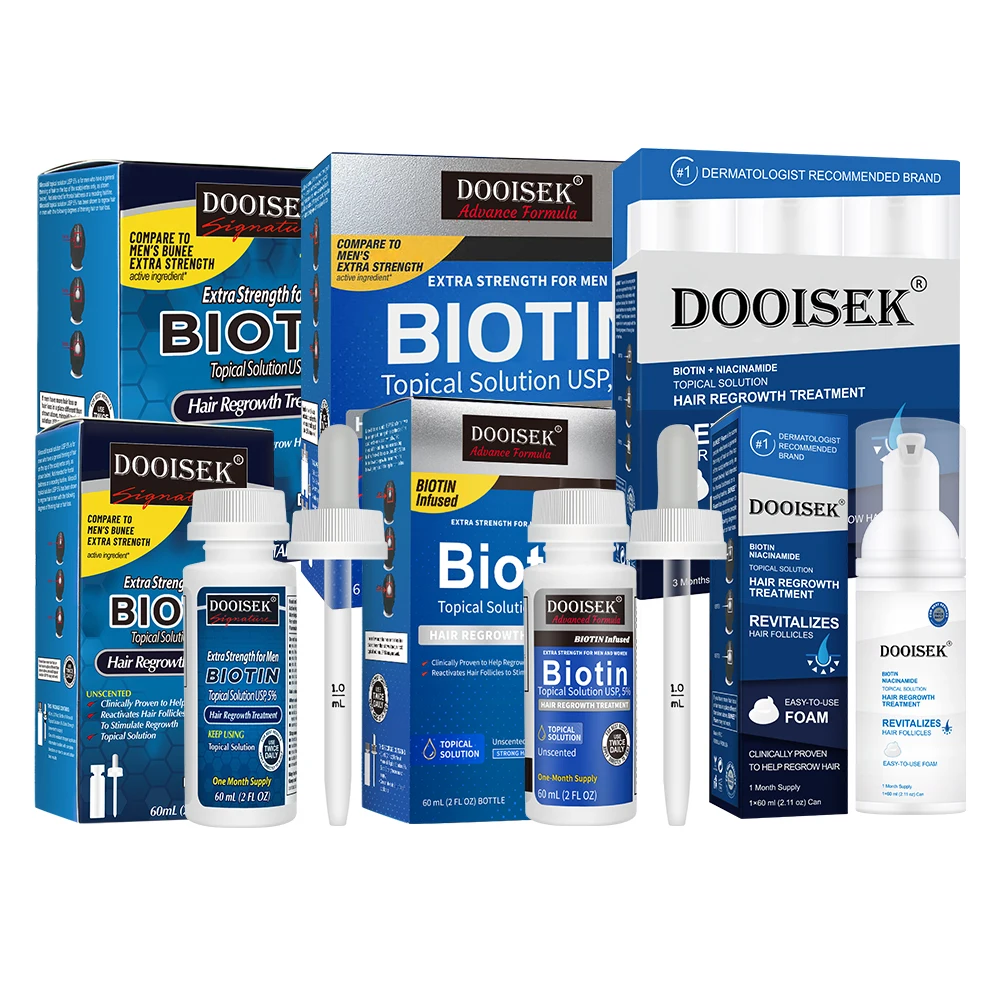 Factory Custom Pure Vegan Hair Growth Anti Hair Loss Serum Oils and Hair Growth Foam For Women Men Regrowth