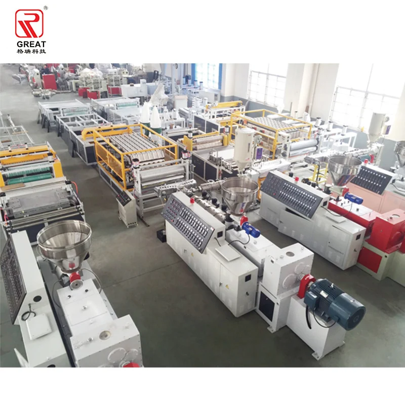 Глазурованная плитка, линия листов, пластиковая кровельная плитка, машина для ПВХ плитки