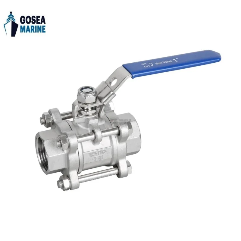 Ball valve stainless steel 316 made in China threaded high pressure stainless steel ball valve