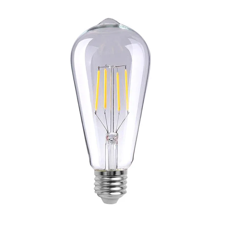Energy Saving E27 ST64 Led Light Bulb Decorative Lamp 4W 6W 8W 10W