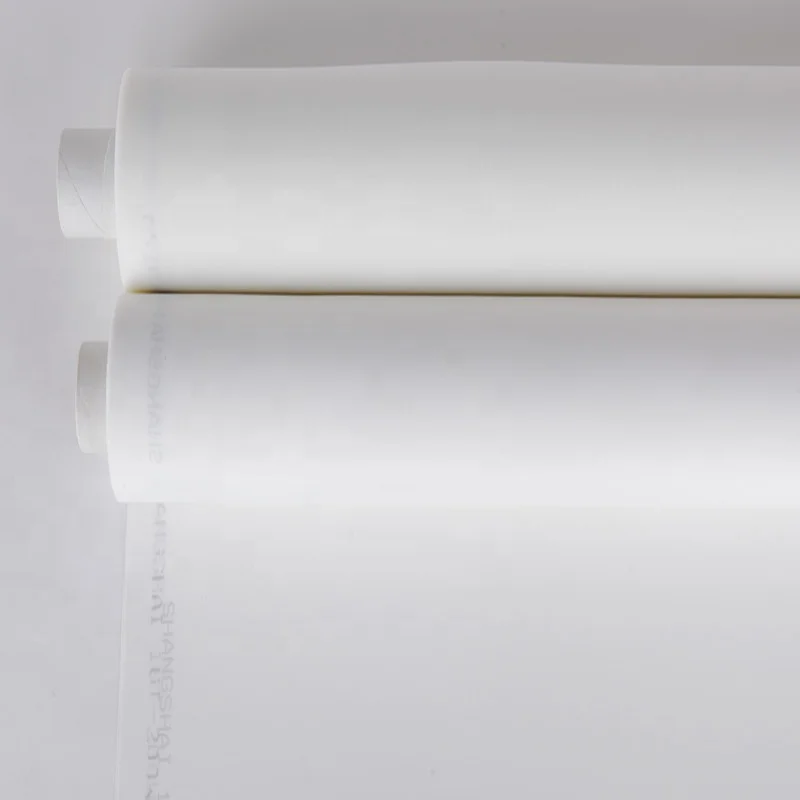 white polyester mesh 160 micron silk screen printing mesh fabric