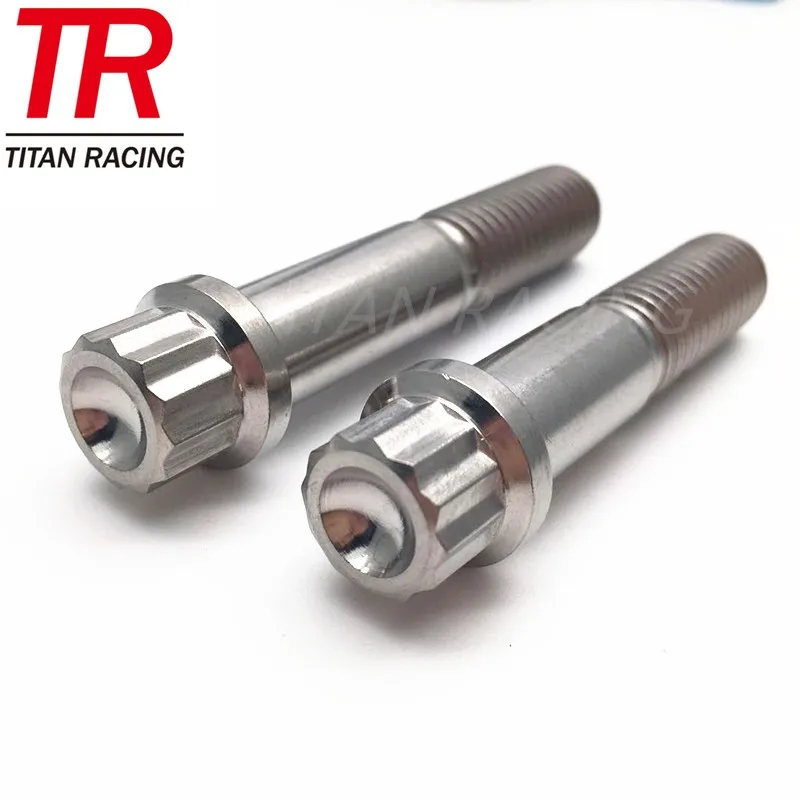 Gr5 Titanium 12 point bolt for BBS ADV.1 Forgiato Giovanna split rim wheel assembly forged Wheel