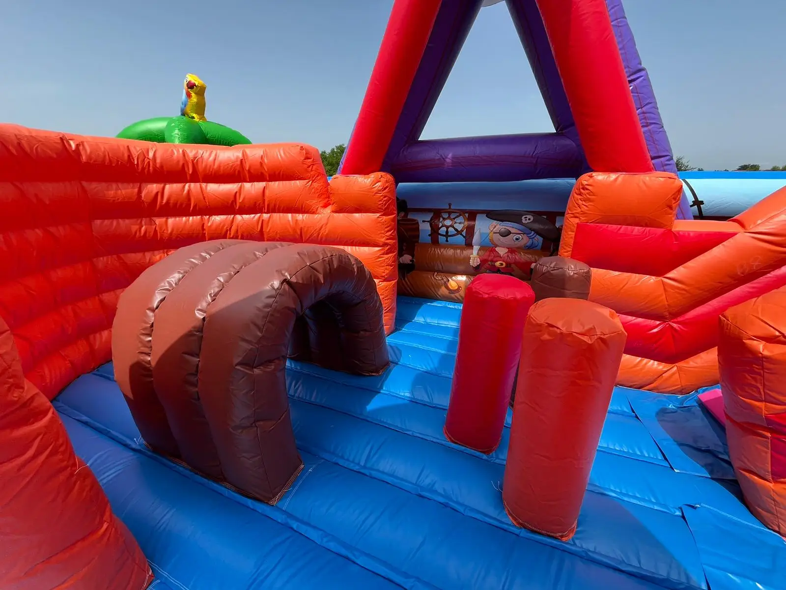 Giant Inflatable corsair theme Playgrounds Inflatable Outdoor Playground