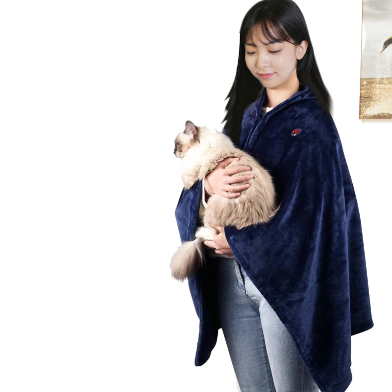 Super Cozy Flannel 3 Heating Levels 8 Timer Settings Heated Blanket Electric Blanket Throw Couverture chauffante electrique