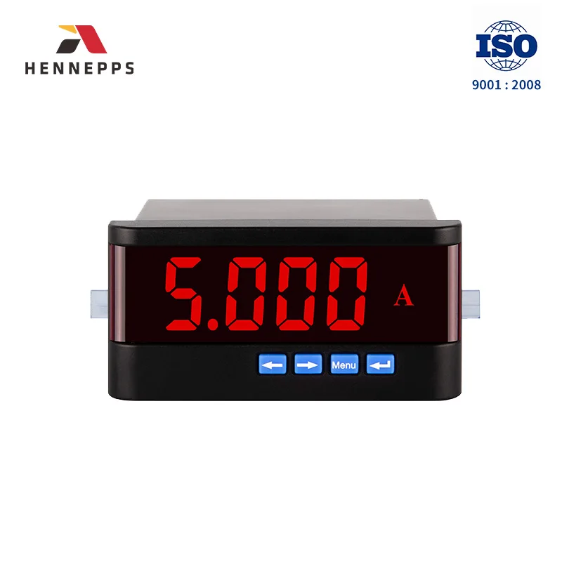 Цифровой измеритель тока Hennepps однофазный светодиодный дисплей цифровой панельный переменного