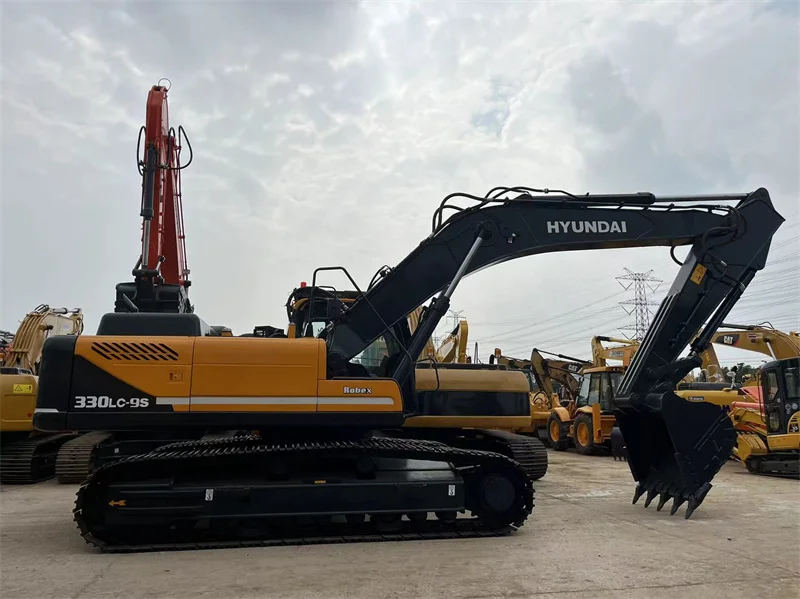 Hot sale Used Hyundai R330LC-9S excavator Cheap Used hyundai 330 305 220 Excavator for sale