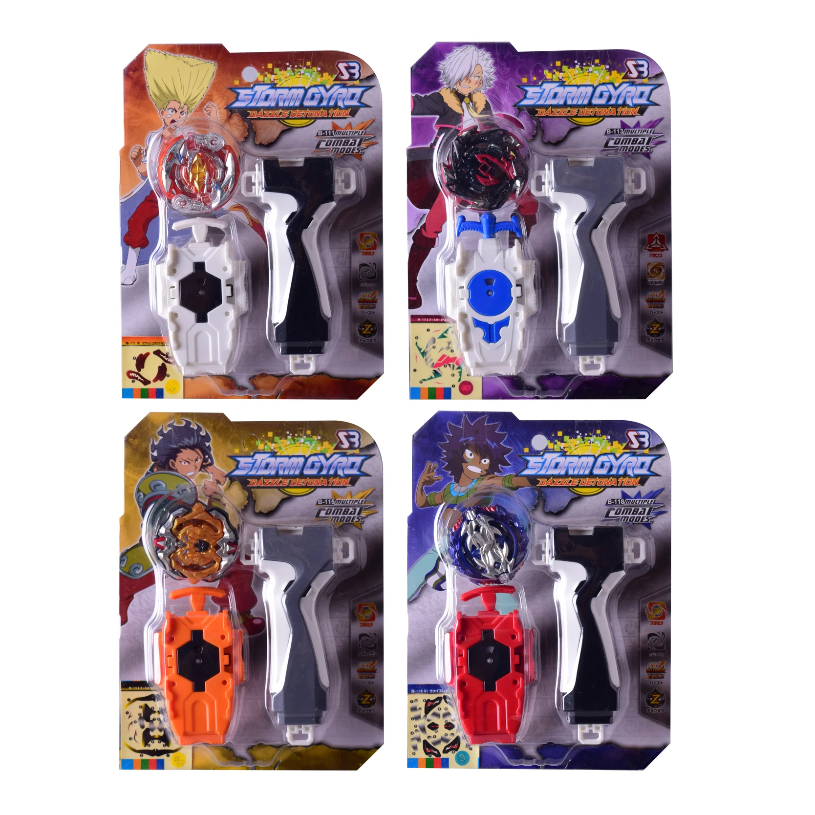 Samlok factory  Hot Sale Toys Metal Fusion Stadium Burst Launcher Spinning Top For Kids