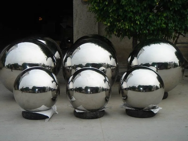 Wholesale Hard Stainless Steel Hollow Sphere Top Quality Metal Crafts