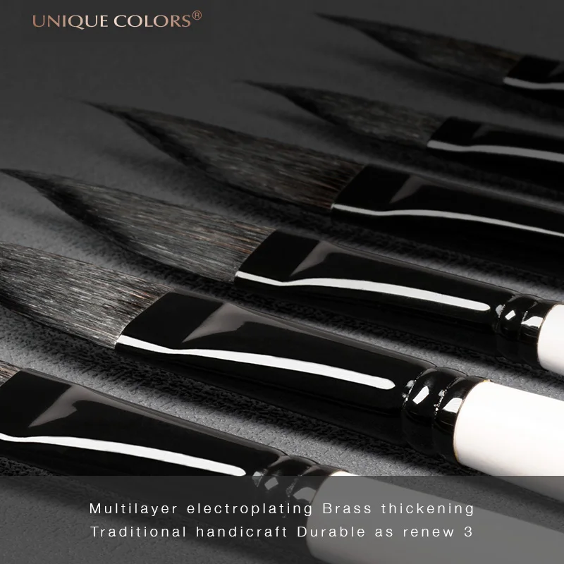 Professional Artist Paint Brush Set for Drawing Squirrel Hair Watercolor Painting Brushes Brush
