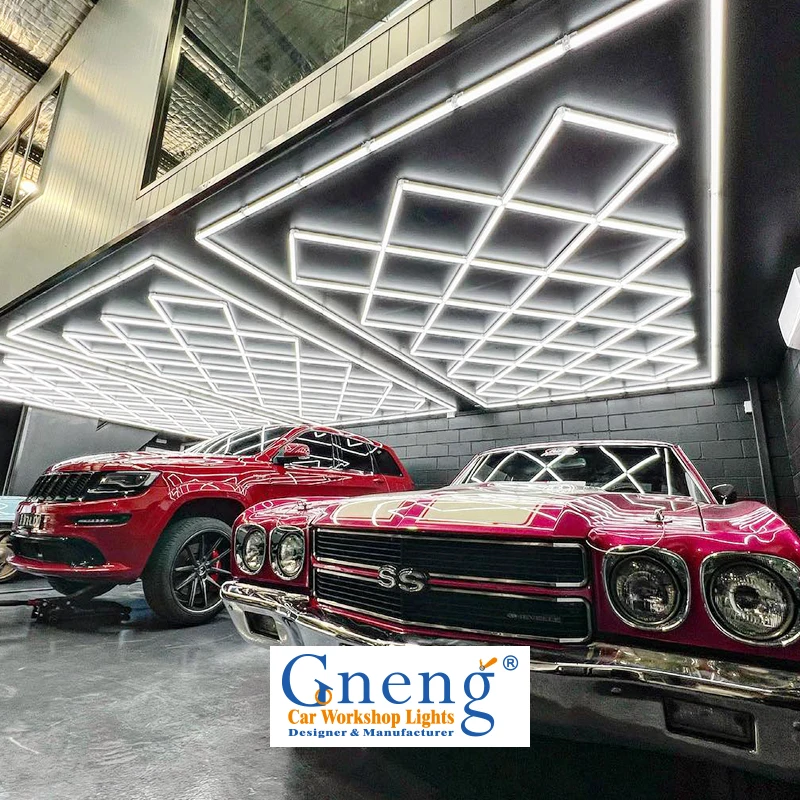 Zhongshan Wholesale OEM Aluminum Linkable Car Garage Lamp High Lumen Led Light for Showroom