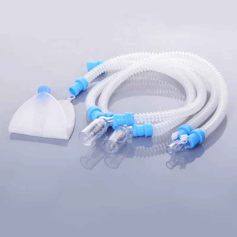 Good Quality Medical Silicone Reusable Anesthesia Breathing Circuit With Water Trap