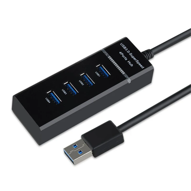 usb c hub 3.0 4 port multi splitter adapter Multi-function 4 in 1 Usb C Hub Docking Station  with USB cable For Desktop PC