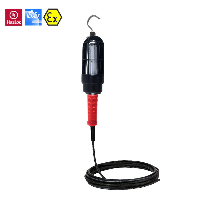 10W 20W 30W Portable Explosion Proof LED Hand Light Lamp Ex db IIC T6 Gb Ship Oil Platform Chemical Explosive Gas Led Drop Light