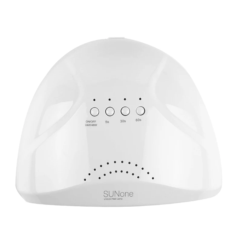 Лампа Sun One УФ/LED профессиональная для сушки гель-лака, маникюрная сушилка с инфракрасным датчиком для ногтей, 48 Вт