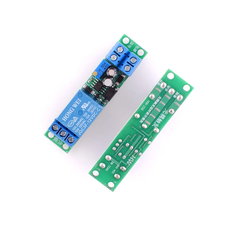 12V Time Delay Relay Module Car Start Delay Switch With Optocoupler Signal Trigger Time Adjustable One-stop BOM service