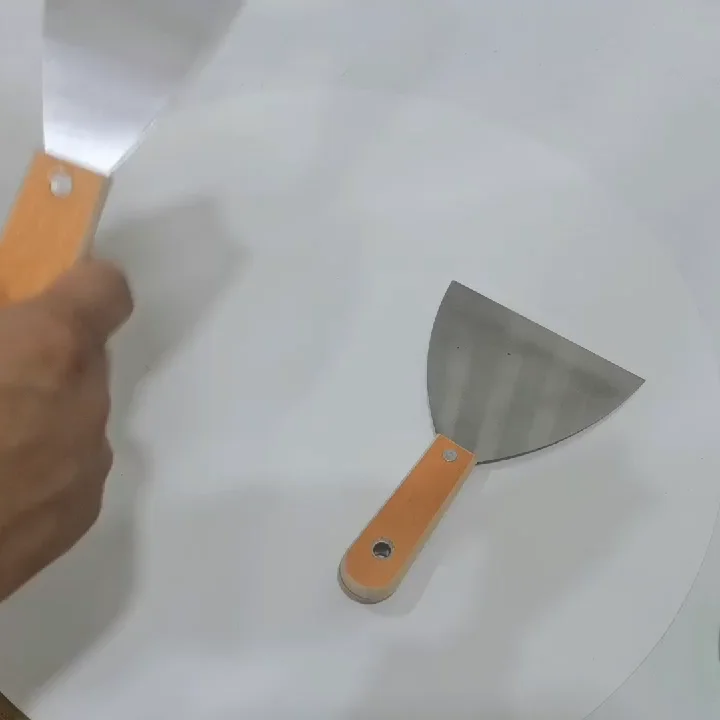 Hot selling high quality premium stainless steel wooden handle stiff putty knife Putty Knife Wood