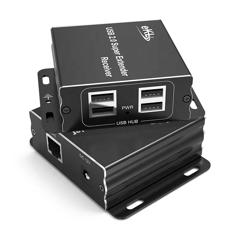  Горячая Распродажа eKL USB 2 0 для RJ45 100 м с 4 устройств usb удлинитель