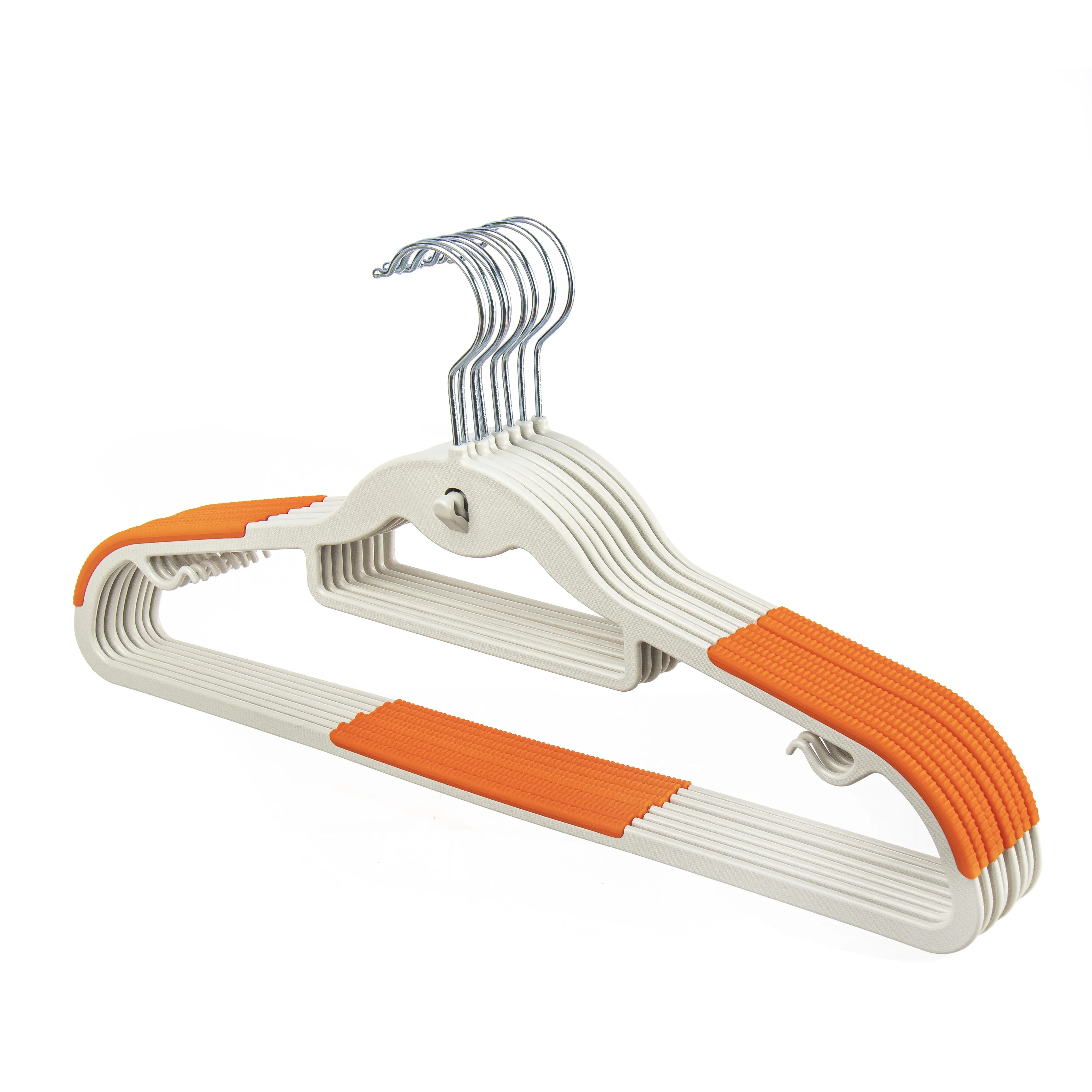 45cm Personalised Makapal Plastic Hangers Flexible and Wholesale Manufacturer for Shirt Storage