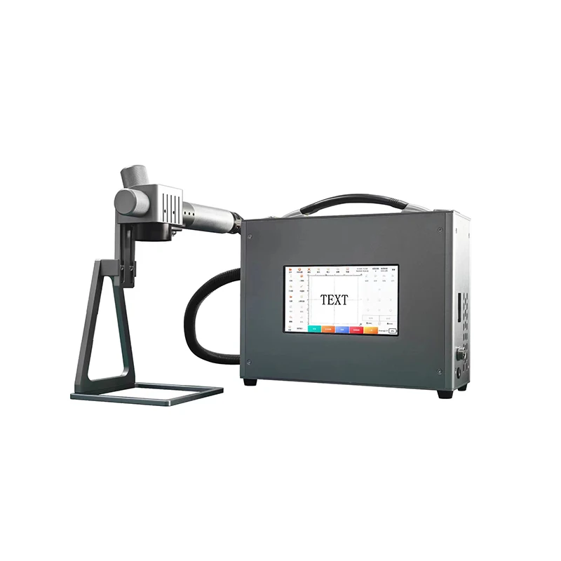 Low maintenance costs Portable 20W/30W Fiber Laser Maker for gift hardware manufacturing industry Compact Logo Marking