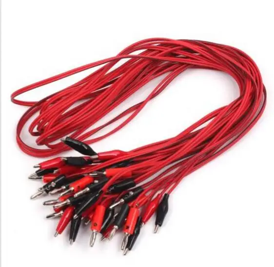 High Quality Banana Plug to Alligator Clip Cable