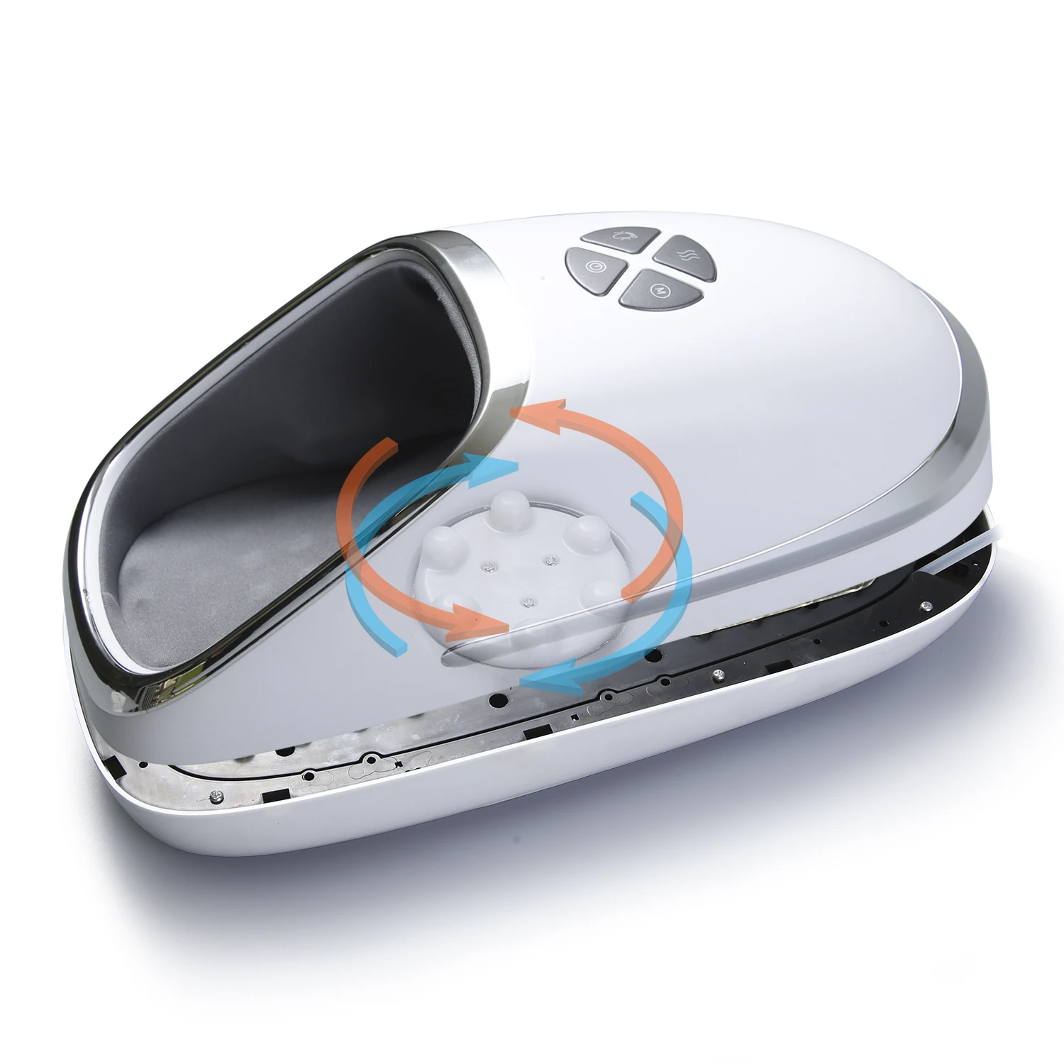 Japan vibration Massage Shoes reflexology machine with heat airbag shiatsu foot and calf foot massager slipper