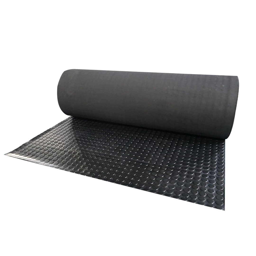 Anti Slip Coin/ Round DOT/ Circular Stud Rubber Sheet Rubber Mat