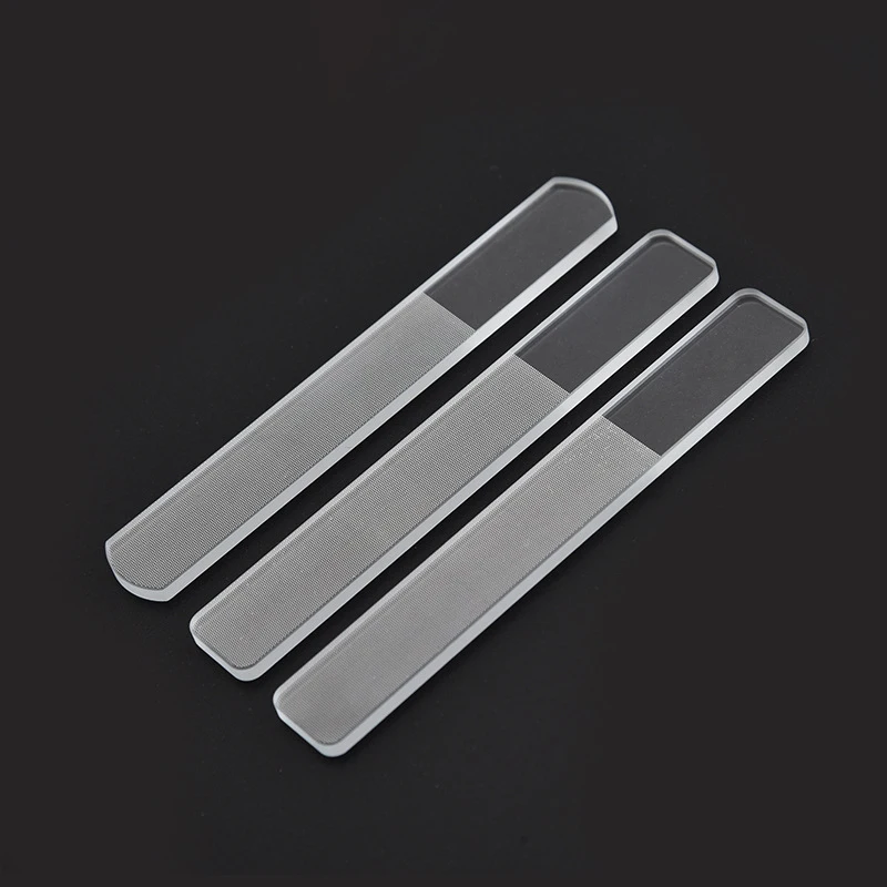 Mini beauty manicure tool pedicure set nail art kit baby care nail trimmer buffer nano glass nail files with logo