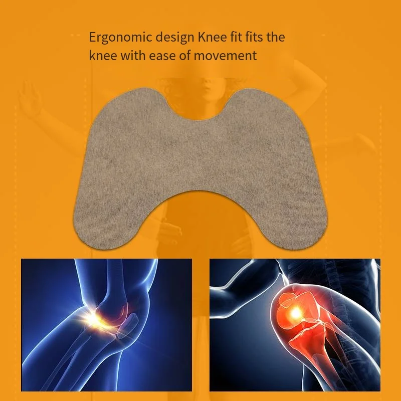 Customized Bag Wormwood Oil Extract Warm Knee Plaster Transdermal Joints Pain Relief Patch