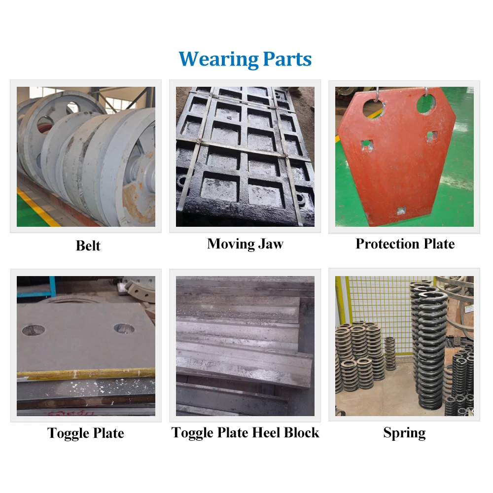 High Efficiency Stationary Jaw Crusher Quartz Stone Iron Ore Jaw Crusher Price