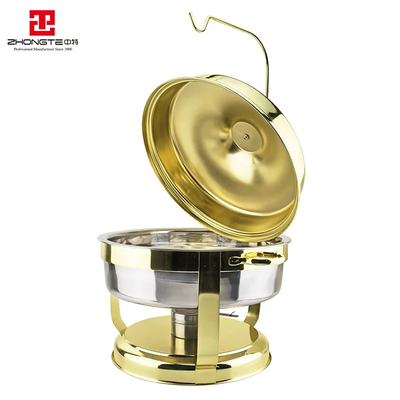 zhongte chinese supplier buffet utensils to chafing dish in thermos for hot food