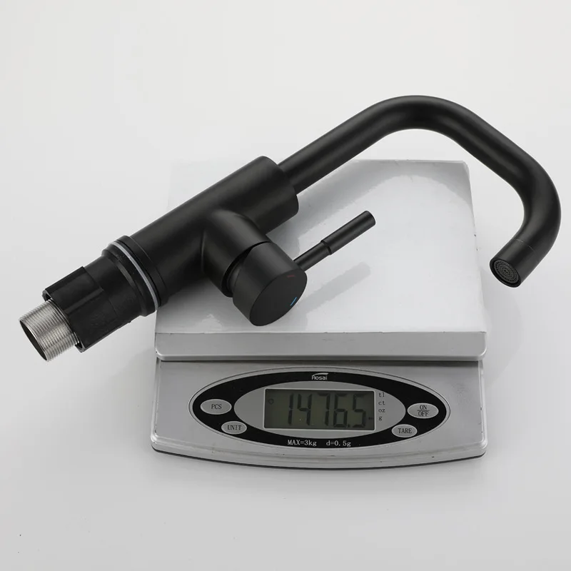 SUS304 kitchen Faucet kitchen Mixer Tap Single Lever Stainless Steel kitchen faucet