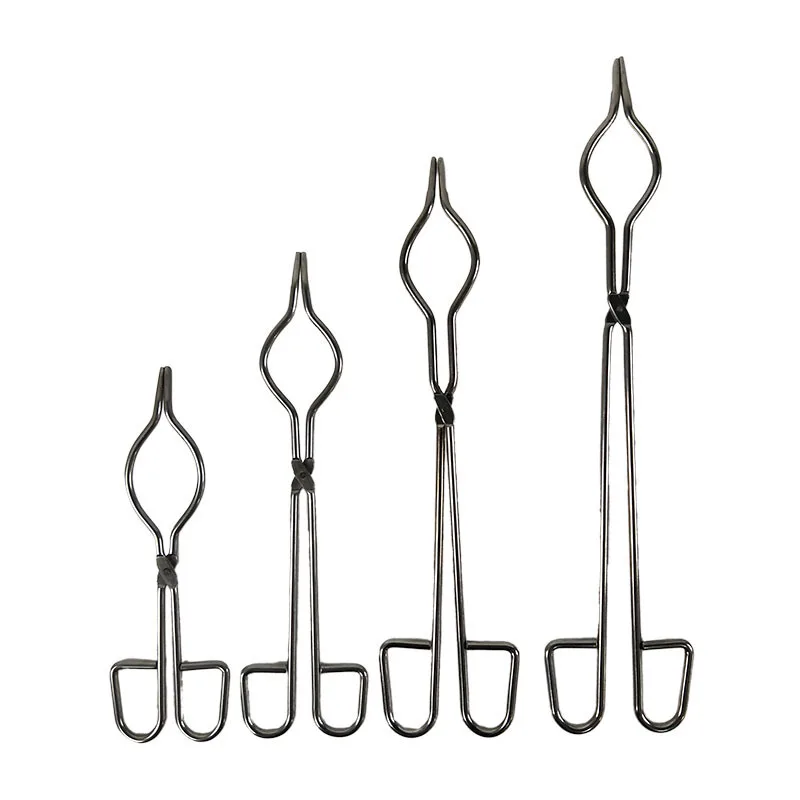 Щипцы, держатель тигеля, стакан, круглые щипцы для печи, ручка из нержавеющей стали, длина 16 дюймов, 40 см