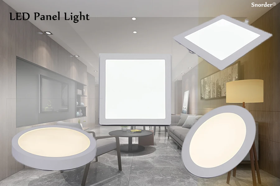 Indoor LED Lighting Panel Light High Performance 5W Round Recessed LED Panel Light with CE Approval for Ceiling