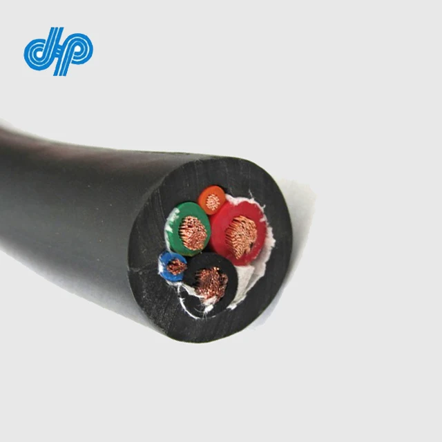 Type W Industrial Grade Single and Multiconductor Portable Round Power Cable