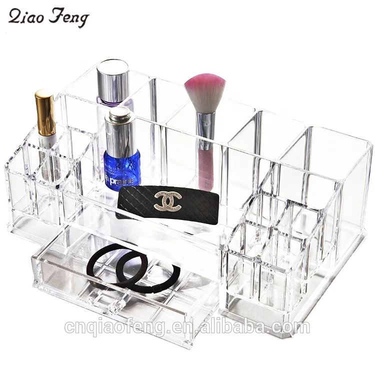 Choice Fun Cosmetic Organizer Box Transparent Makeup Organizer Hight Quality Plastic Makeup Organizer
