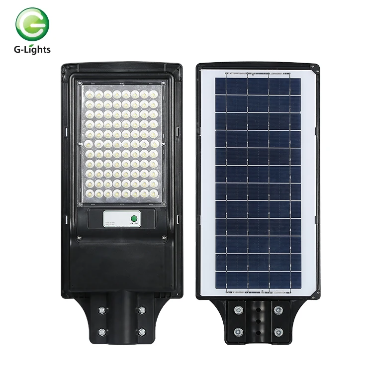 IP65 Outdoor Waterproof Garden Integrated Solar Panel 80w 120w All in One Solar Led Road Light