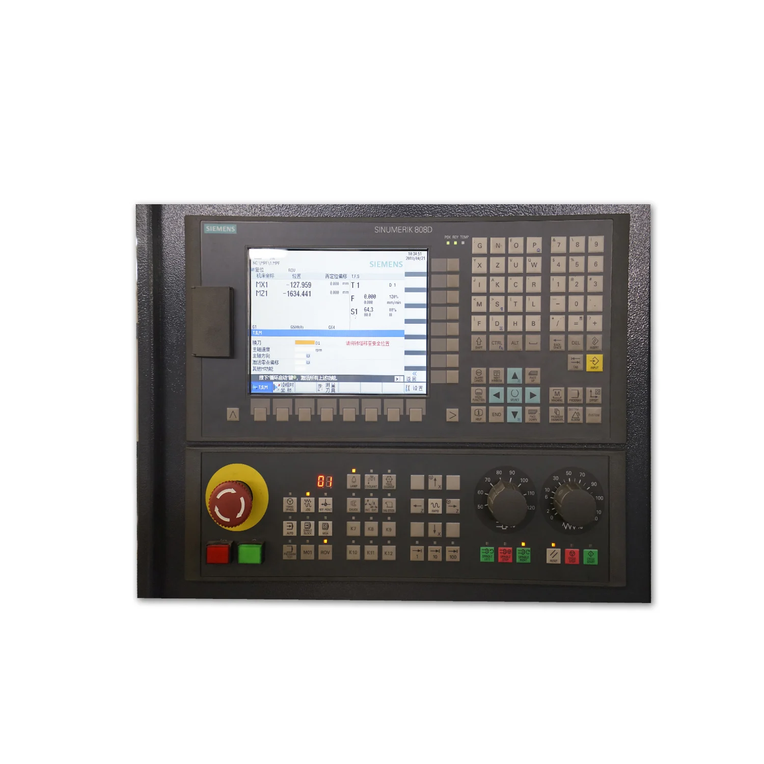 CNC Heavy Duty CNC Lathe Machine With Pneumatic Collet Chuck / Air Collet Chuck