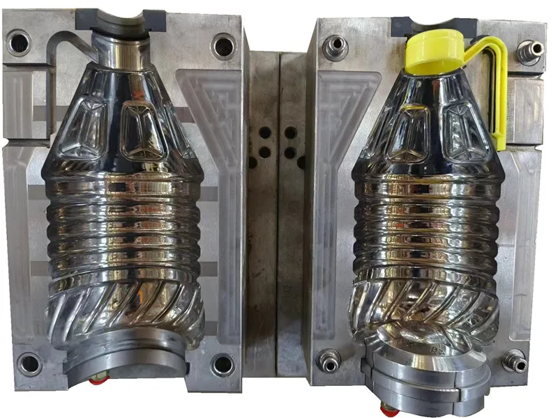 custom plastic blowing molding  plastic water bottle moulds