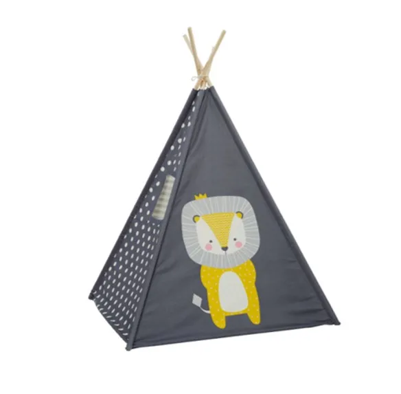 Factory Direct Wholesale Durable Cozy Children Indoor Play Tent Toy Tipi for Kids
