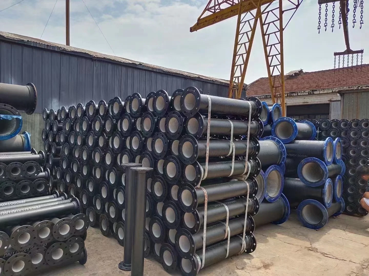 Хорошая цена, оптовая продажа, черная чугунная труба K9 K7