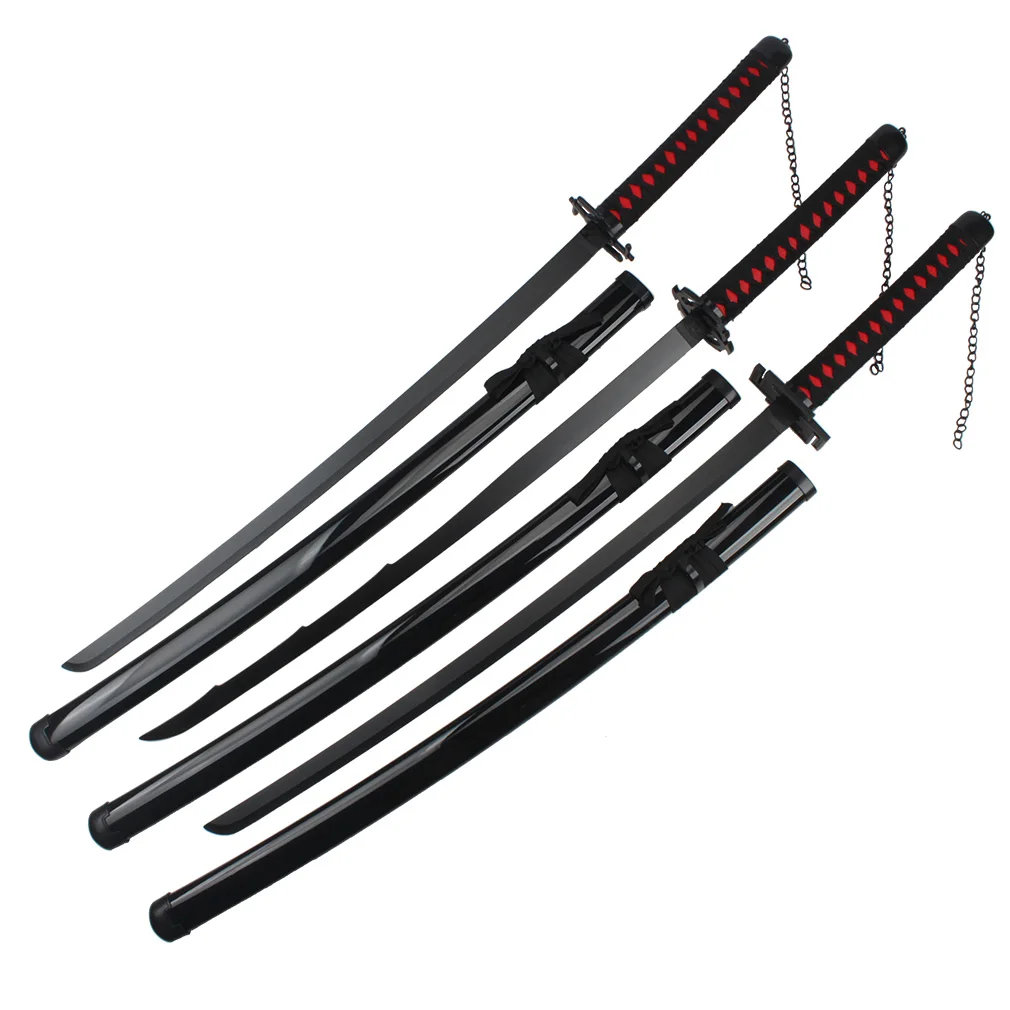 BLEACH Zaraki Kenpachi Zanpakutou Katana Sword Customized Blade Material Toy Swords Anime Cosplay props