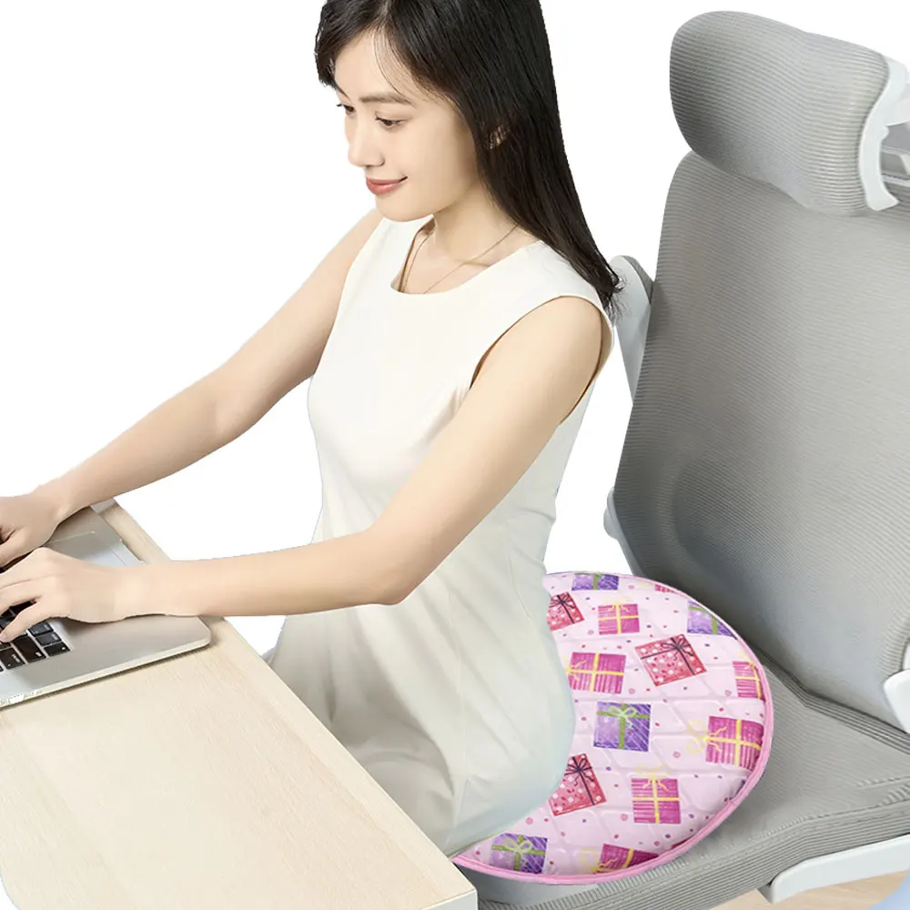 Custom Seat Cushion Reusable Solid Gel Ice Pad Soft and comfortable cushion with Memory Foam for Family